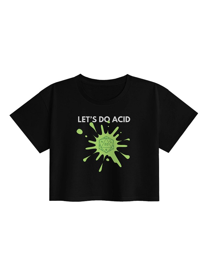 "Let's Do Acid" Crop Top product image (1)