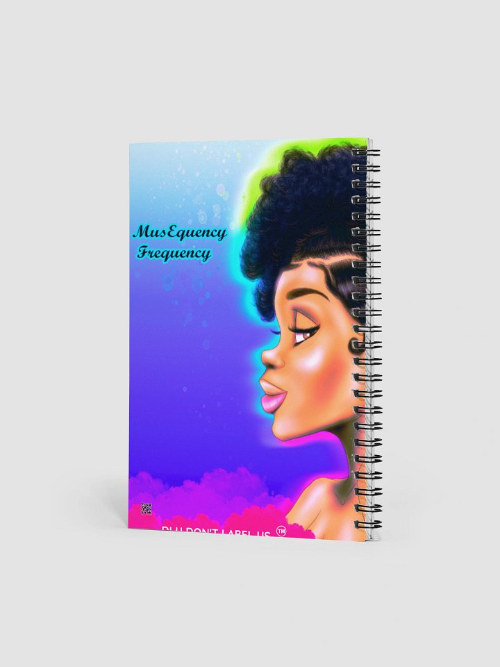 Afro Profile Spiral Notebook product image (2)