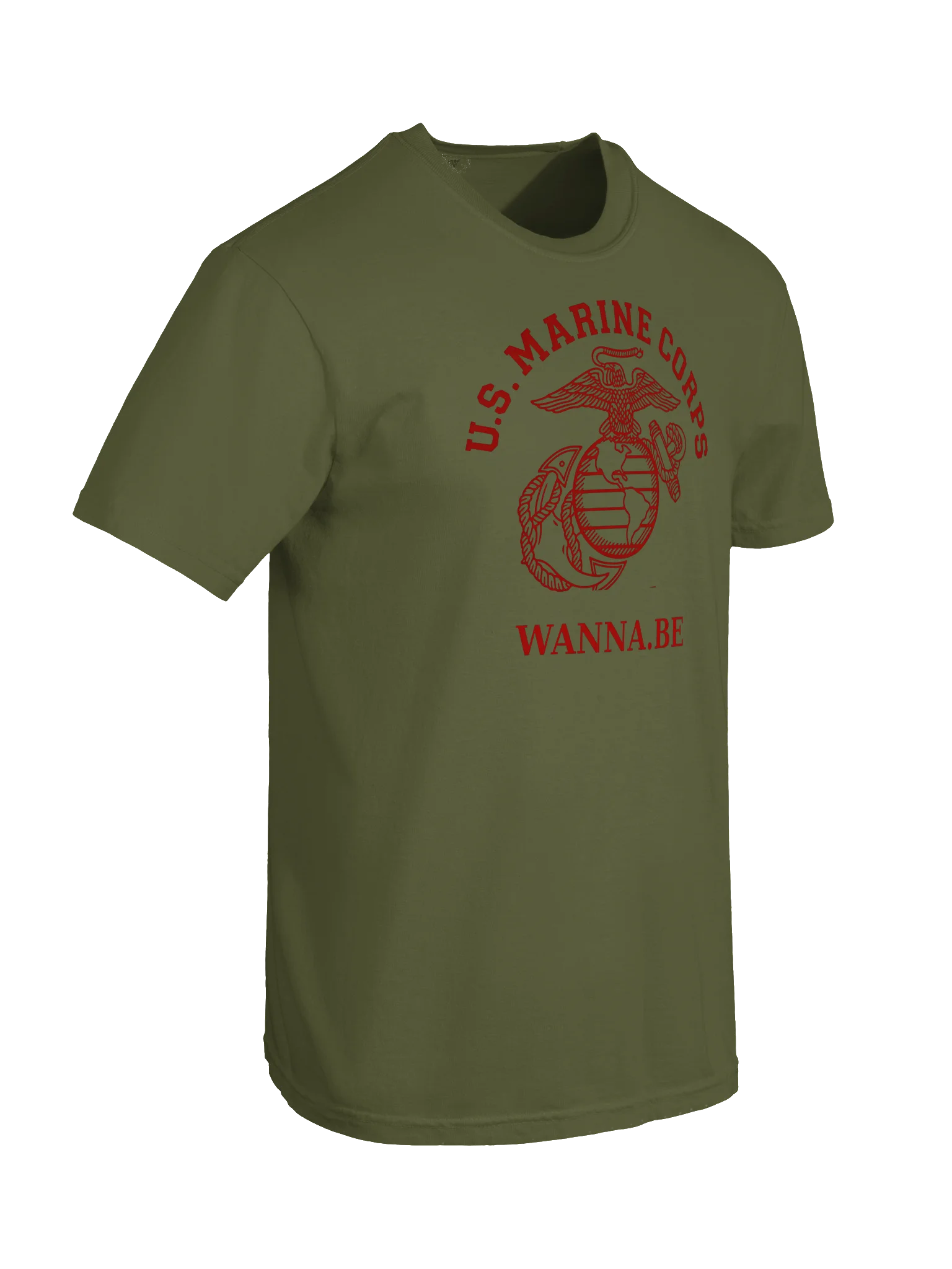 U.S. Marines Wanna.Be T-Shirt — A Little Semper Fi, A Lot of Humor! product image (39)