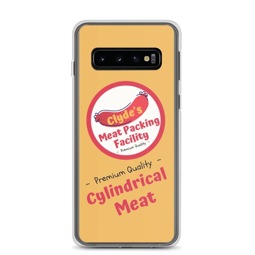 Clyde's meat co. | Clear Case for Samsung® by Allcolor product image (1)