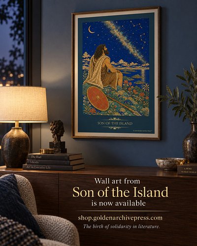 Bring Son of the Island into your space. Wall art inspired by the first philosophical novel in literary history is now availa...
