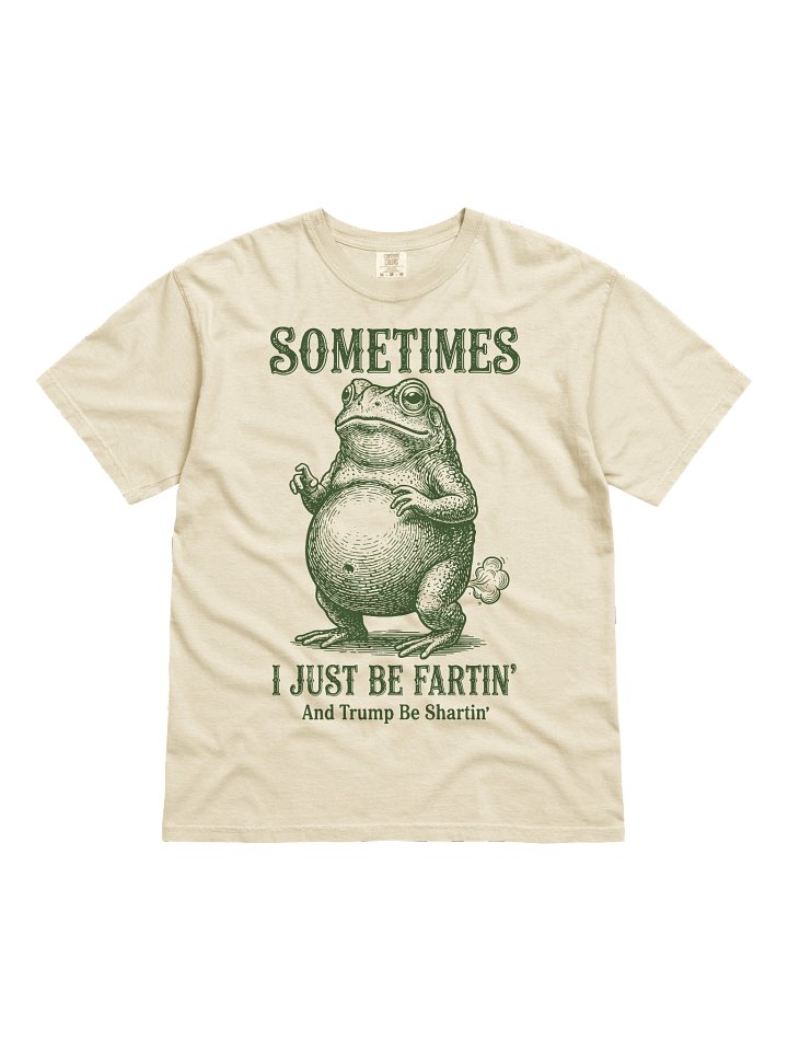 Anti Trump Weirdcore Frog Unisex Comfort Colors T-Shirt, Long Sleeve, Tank Top, Boxy Crop, Funny Political Tee, Trump Shartin Shirt product image (22)