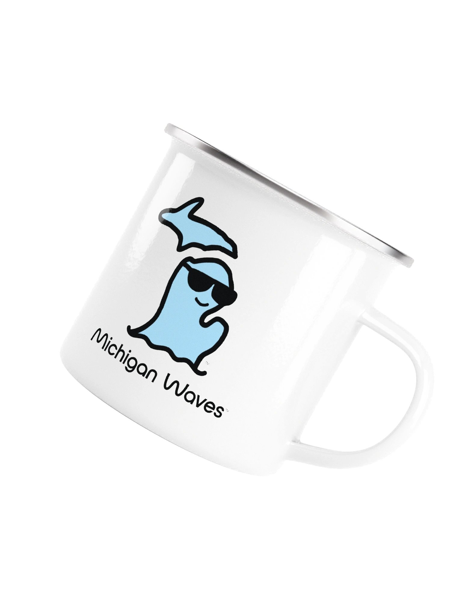 Michigan Waves™ Metal/Enamel Mug product image (1)