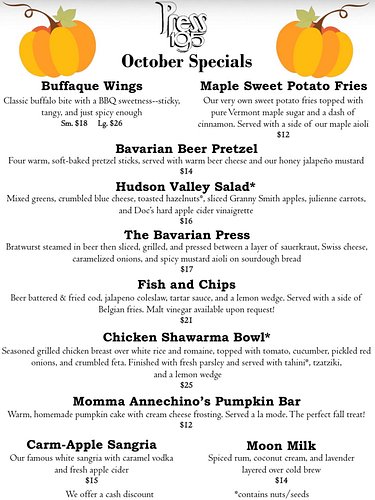 Introducing our October specials at Press 195 🍂🍽️

Fresh, seasonal, and made for cozy fall days ahead. Available all month lo...