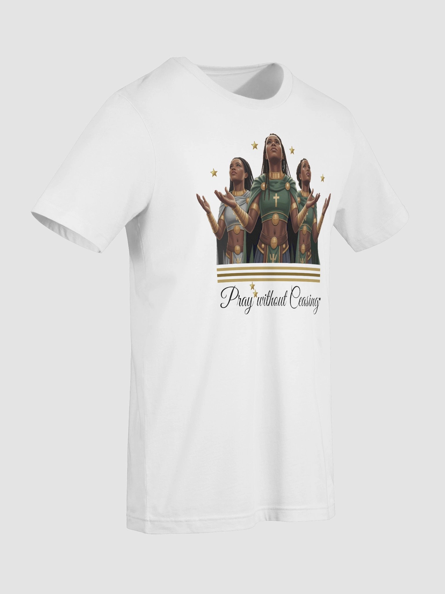 Faithful Warriors Christian Women T-shirt. product image (6)