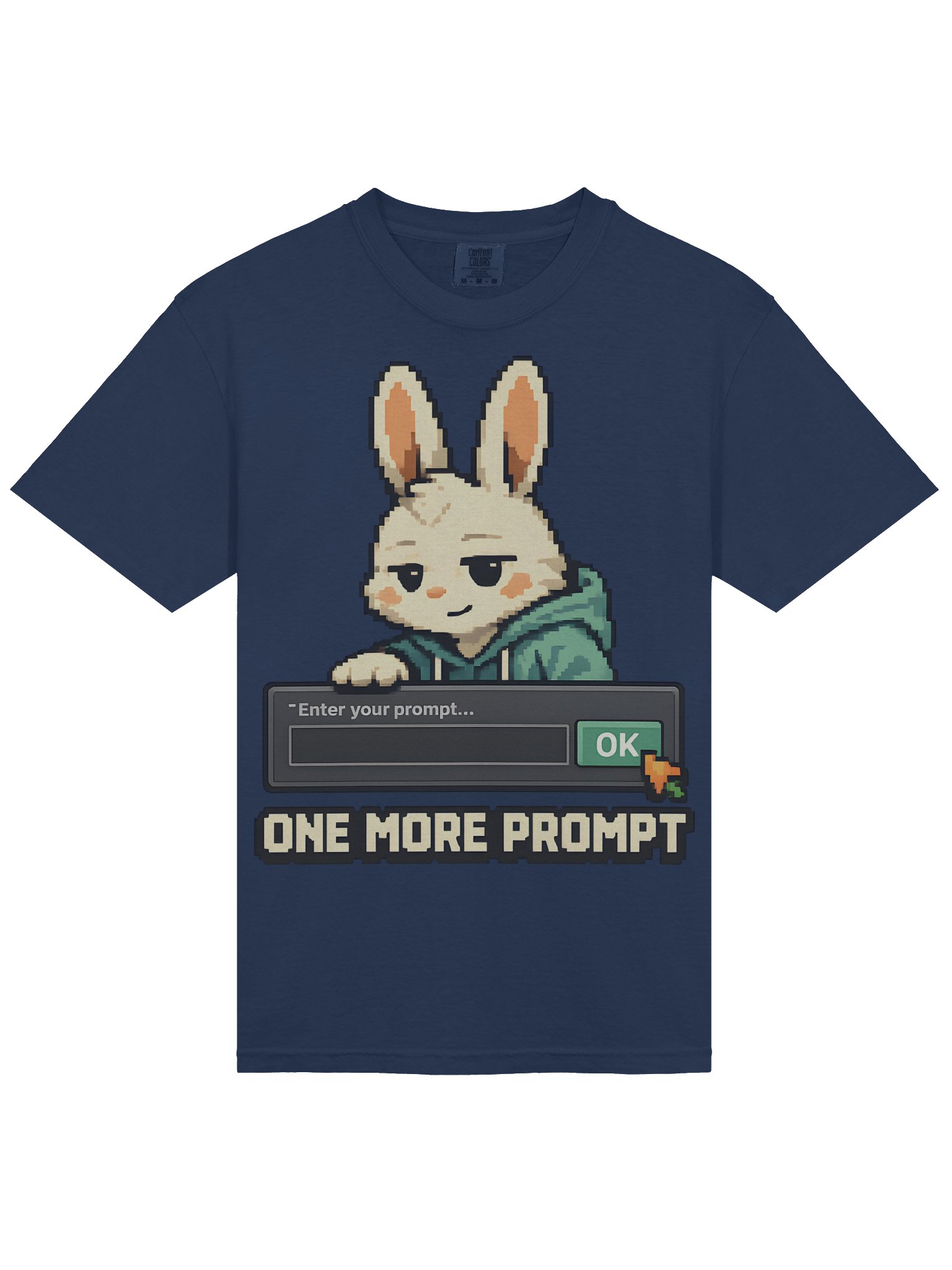 One More Prompt Rabbit T-Shirt product image (3)