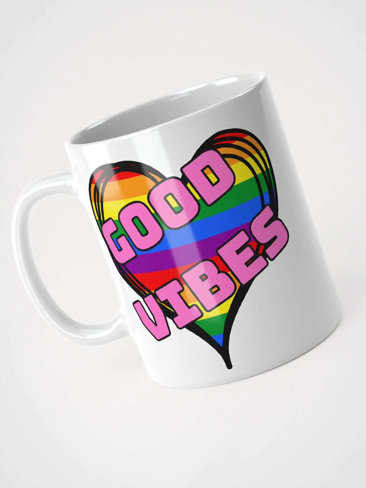 Good Vibes White Mug product image (3)