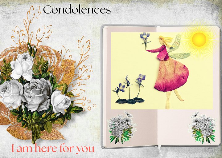 I Am Here for You: Condolence product image (1)