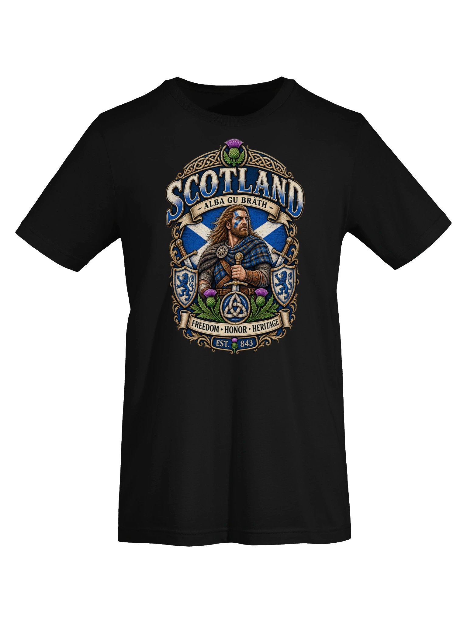 Scotland (Est. 843) - Soft Tee product image (4)
