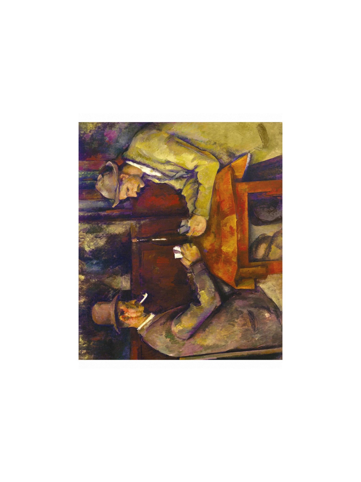 The Card Players — Small Poster product image (1)