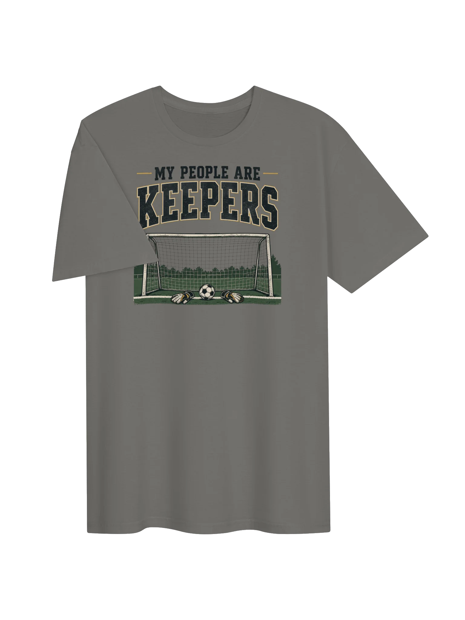 My People Are Keepers Soccer T-Shirt product image (3)
