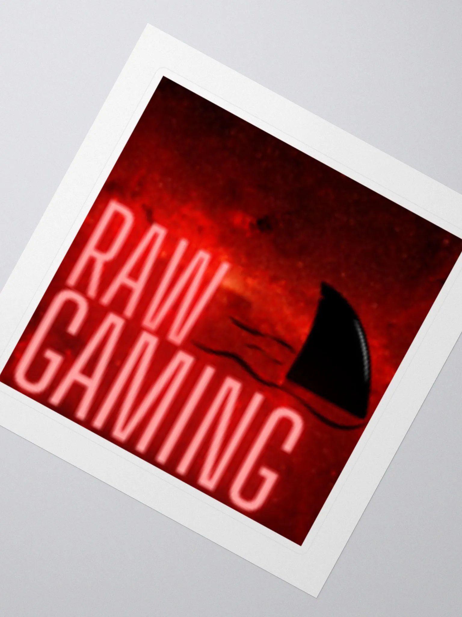 RAW Gaming Stickers (red ) product image (5)