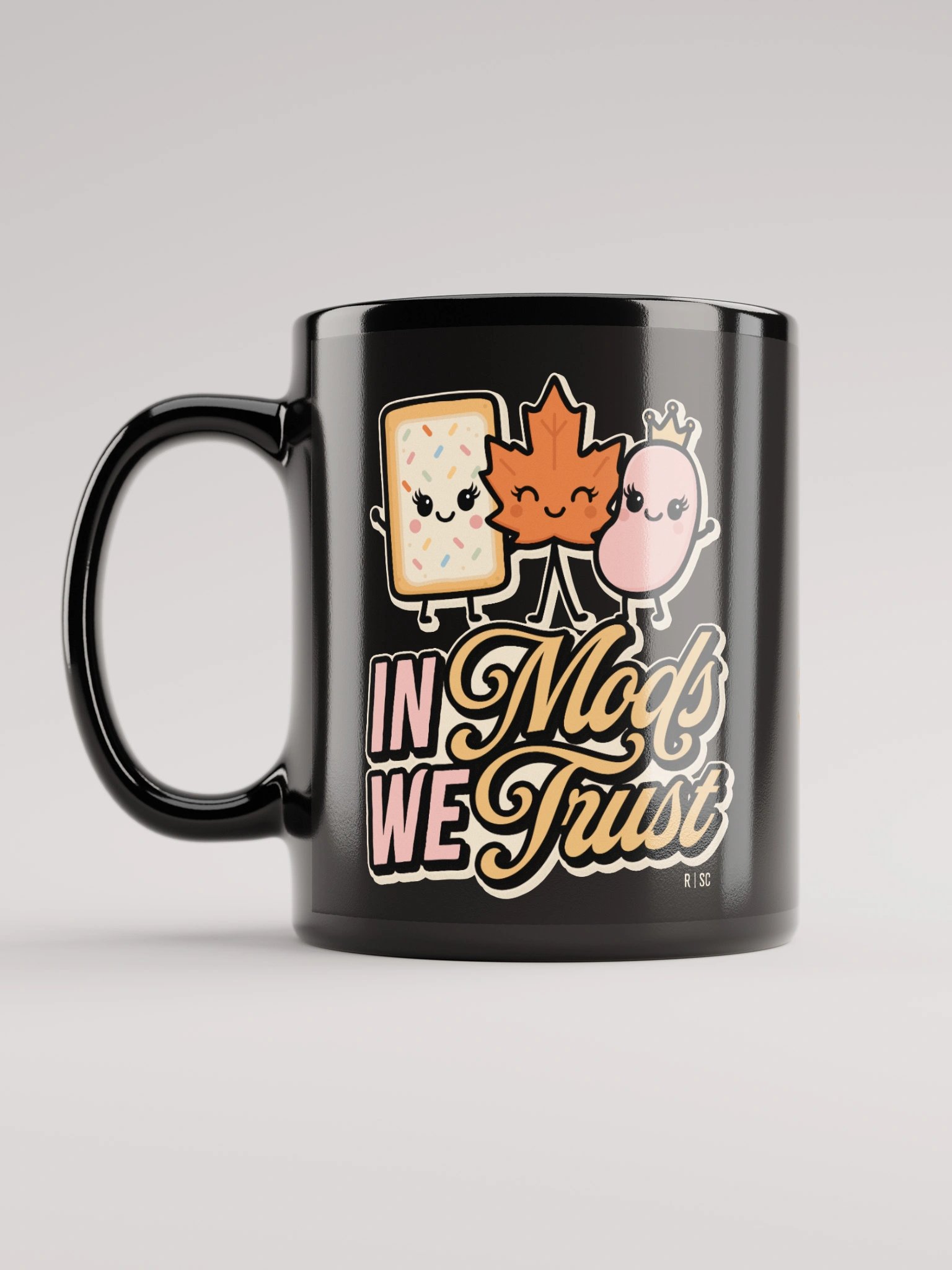 In Mods We Trust Black Mug product image (12)