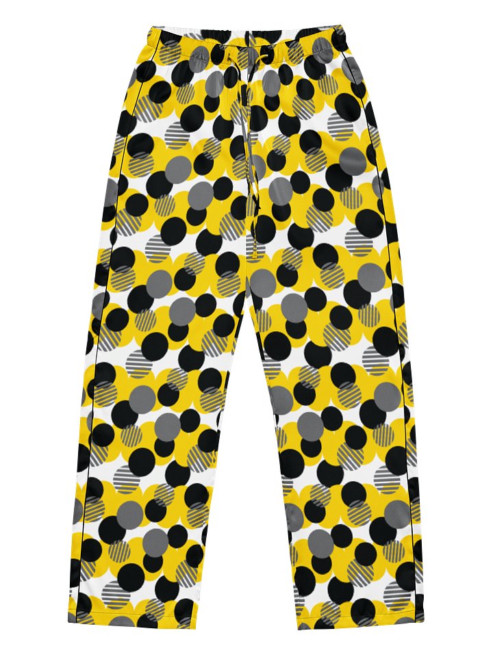 Cozy Chic Modern Geometric Polka Dot All-Over Print Women's Pajama Pants product image (1)