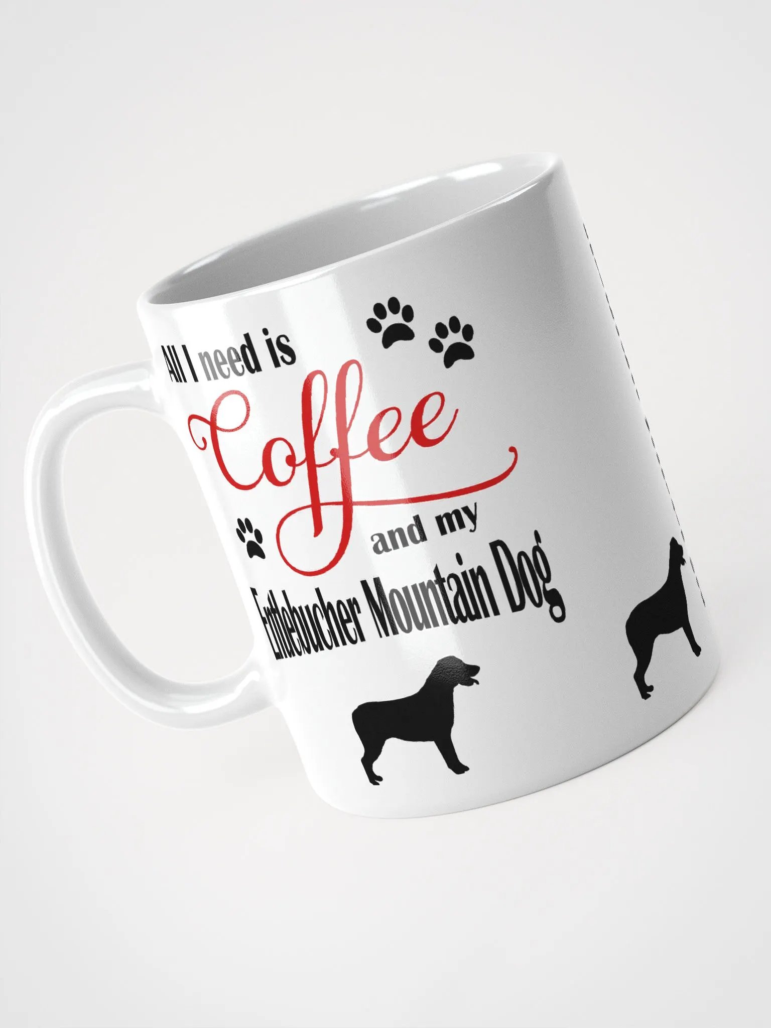 Coffee and my Entlebucher Mountain Dog Mug product image (3)