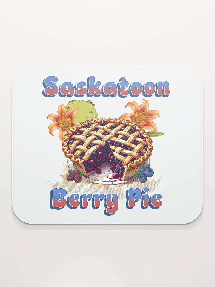 Saskatoon Berry Pie Delight Mouse Pad product image (2)