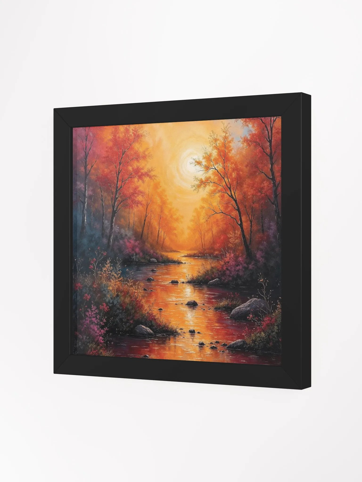 Golden Hour River Framed Print product image (13)