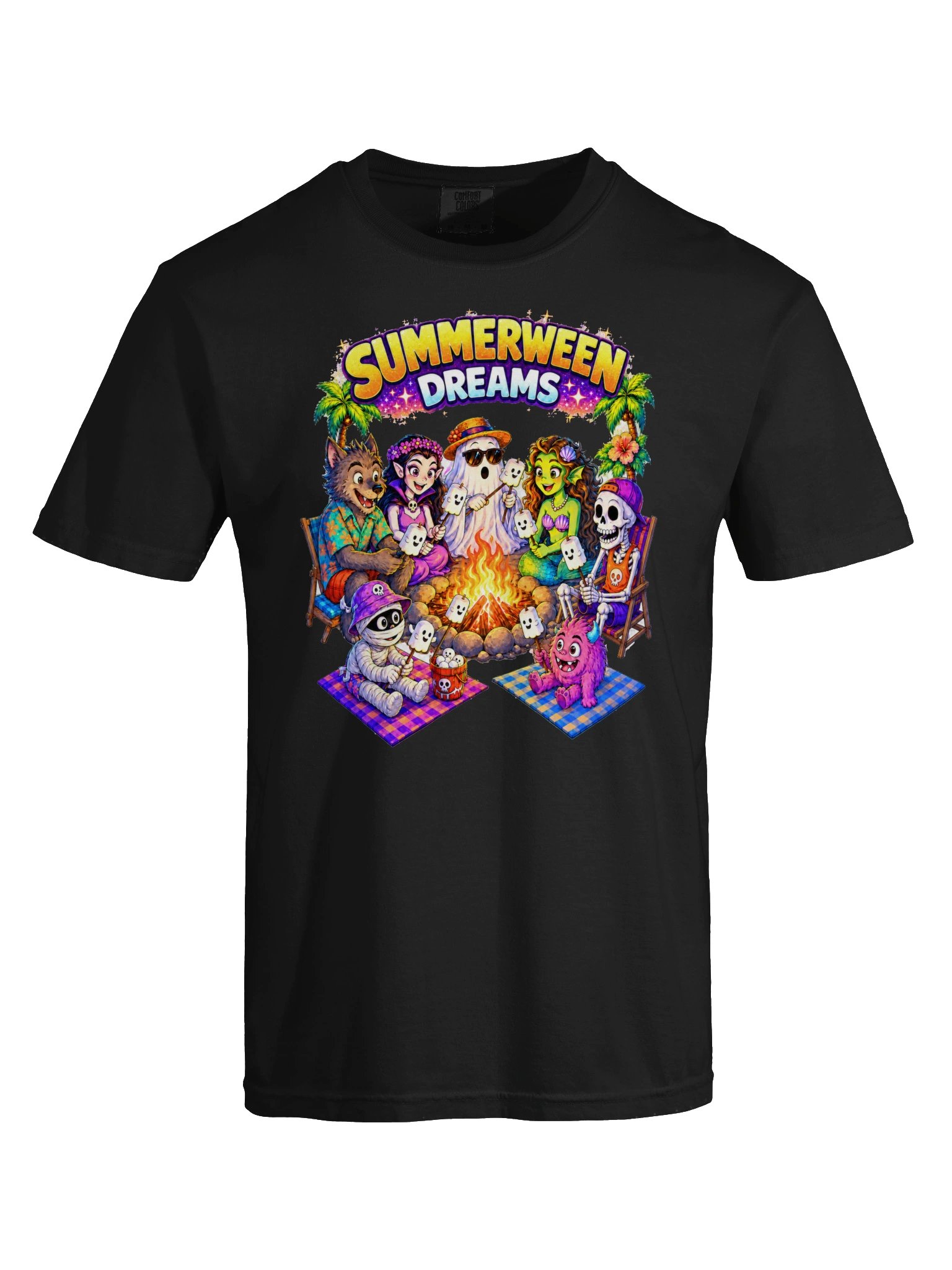 Summerween Dreams Campfire Tee product image (58)