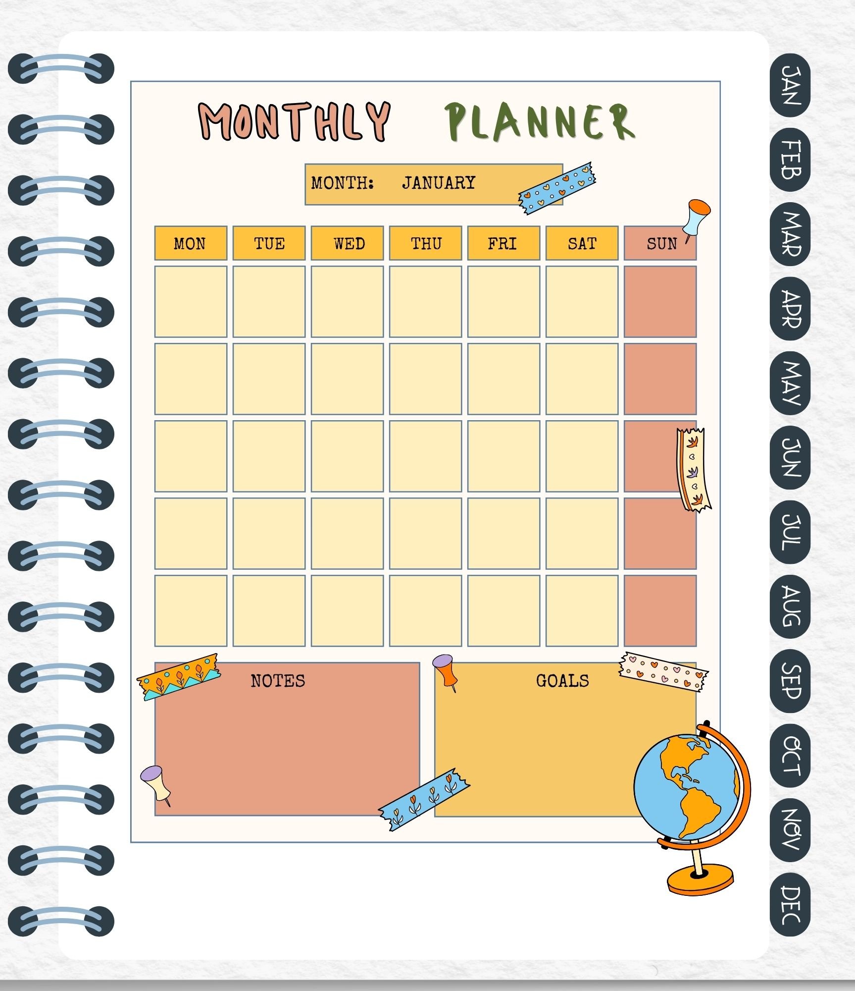 Moms Can Do It All Hyperlinked Planner product image (2)