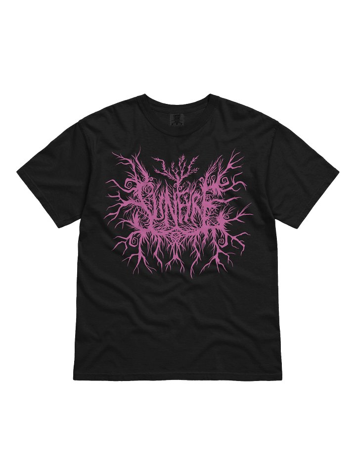 Sunfyre Pink Metal Logo Tee product image (1)