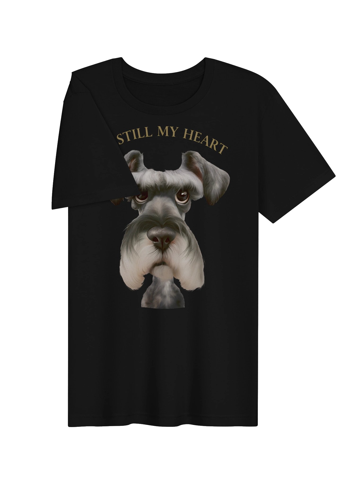 Be Still My Heart - Expressive Schnauzer Graphic Tee product image (32)