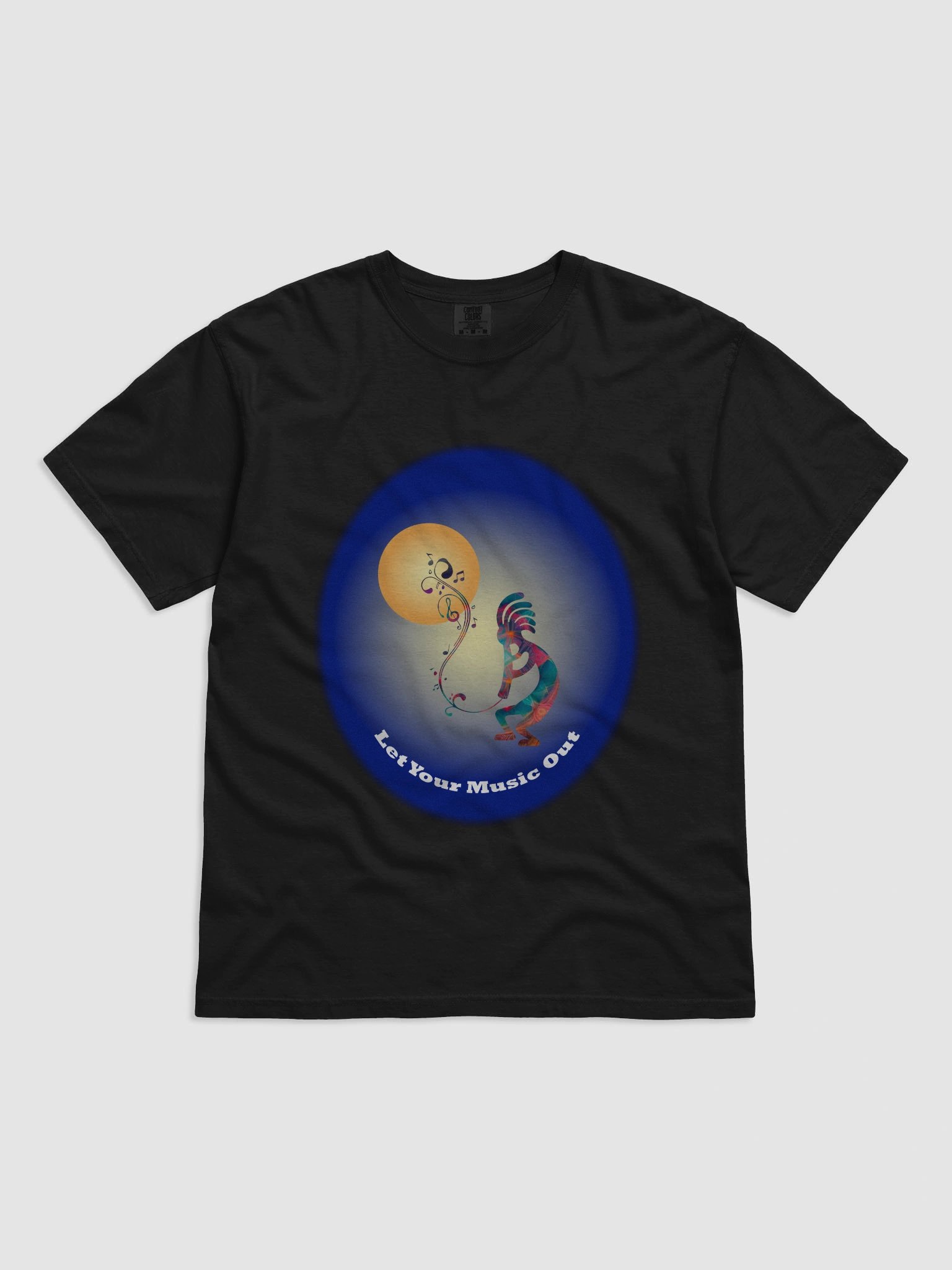 Wellness Shirt Unisex - Wellness Quotes - Let Your Music Out product image (2)