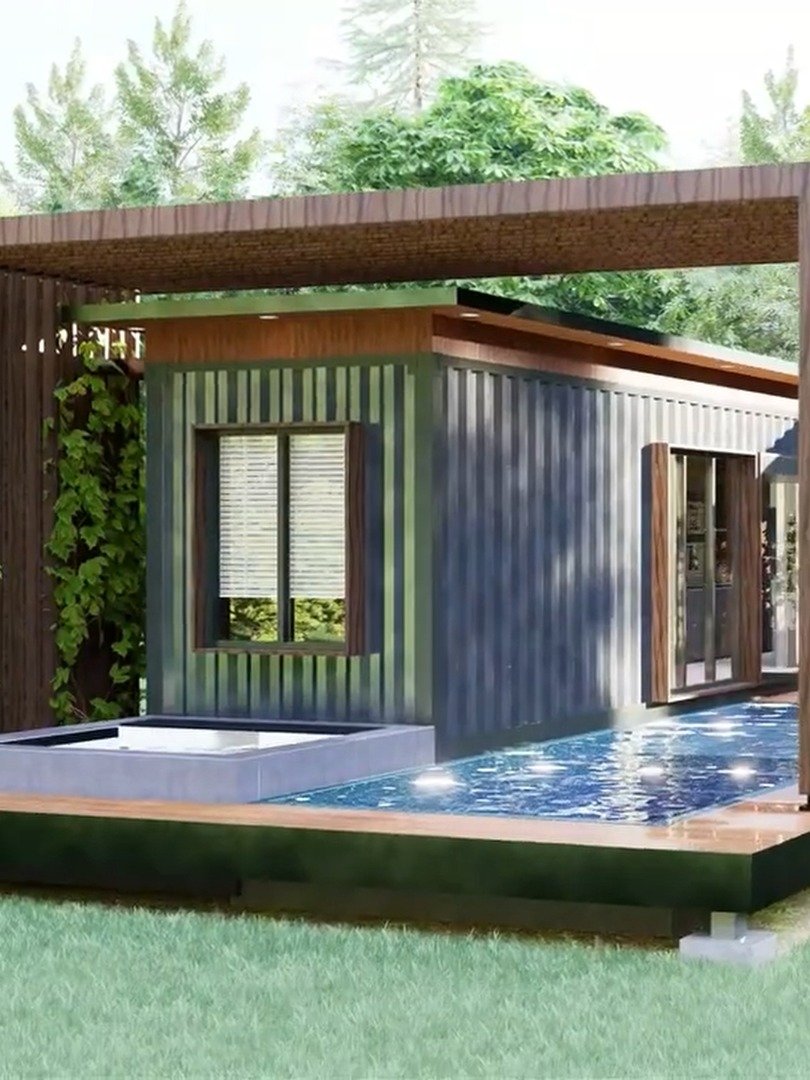 Shipping Container House 08 - Drawings\Blueprints CAD + PDF - Metric & Imperial product image (6)