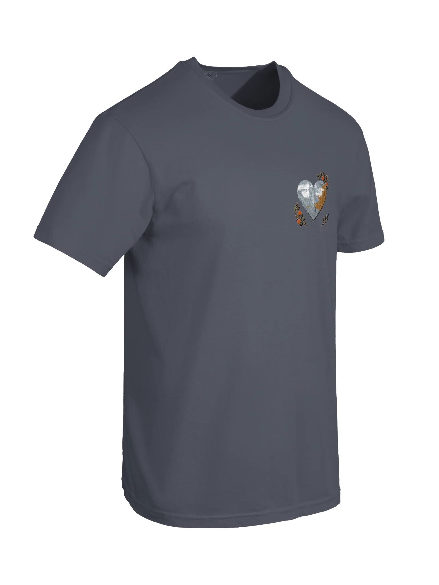 Steel Heart Embroidered Tee - California Dept. of Love product image (6)