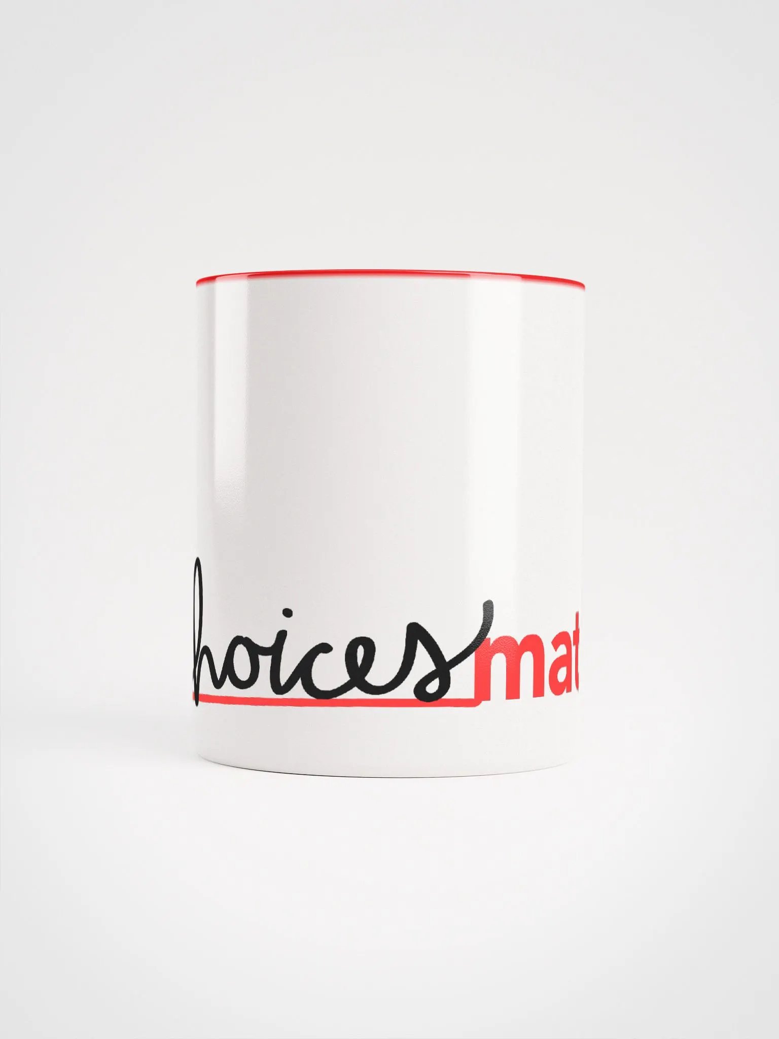 Little Choices Matter (Ceramic Mug with Color Inside) product image (2)