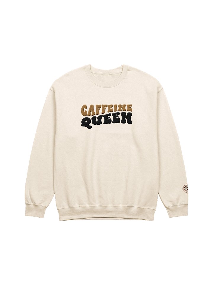 Caffeine Queen Crewneck Sweatshirt product image (1)