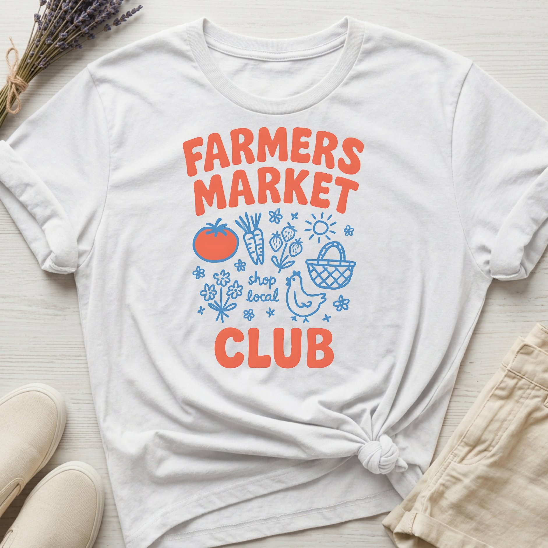 Farmers Market Club Organic T-Shirt product image (15)