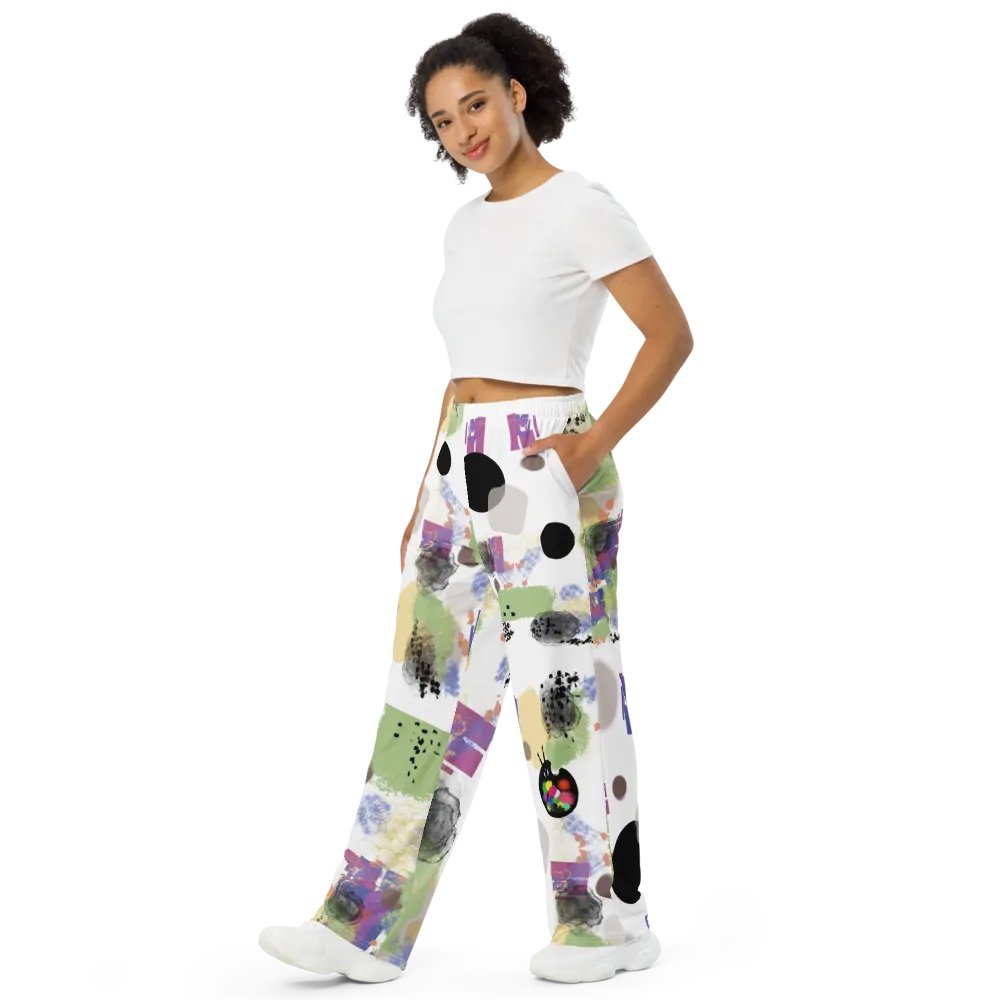 AbstractWear 'Nice Neutral' Wide Unisex Pants product image (4)
