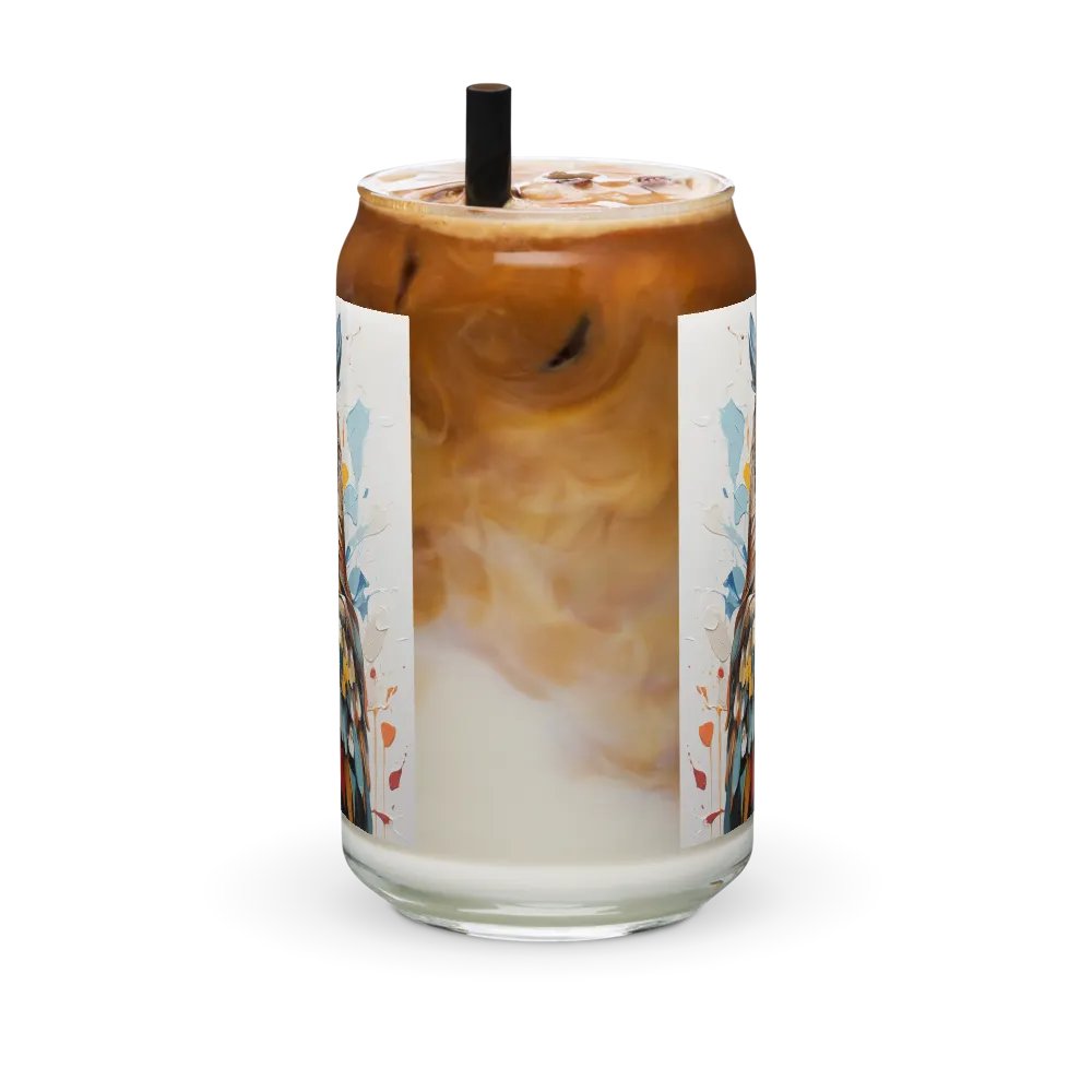 Mystic Plumage Owl Glass Can Sipper product image (12)