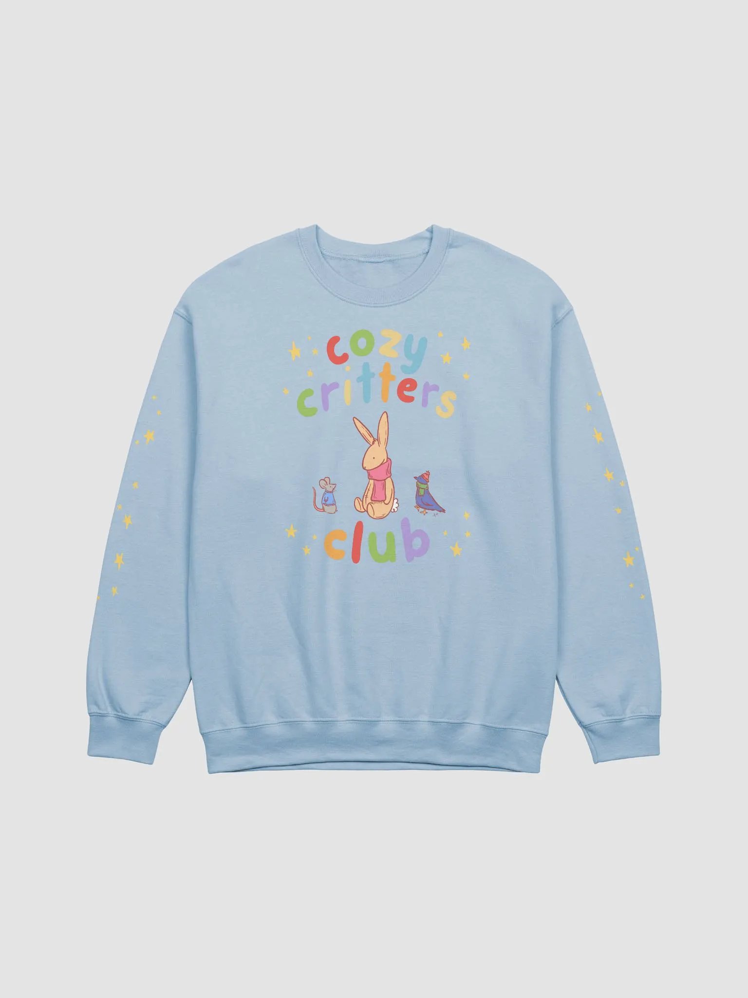 cozy critters club crewneck product image (1)