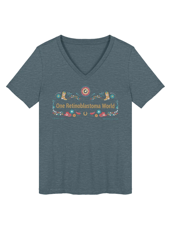 One Rb World 2026 Fiesta Design - Women's V-Neck Shirt product image (1)