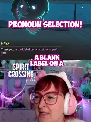 This Game Actually Asks For Your Pronouns! #inclusivegaming #spiritcrossing #gamingnews #fluffisle #ad