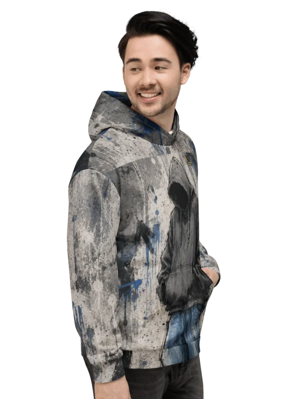 Concrete Shadow All-Over Print Hoodie product image (5)