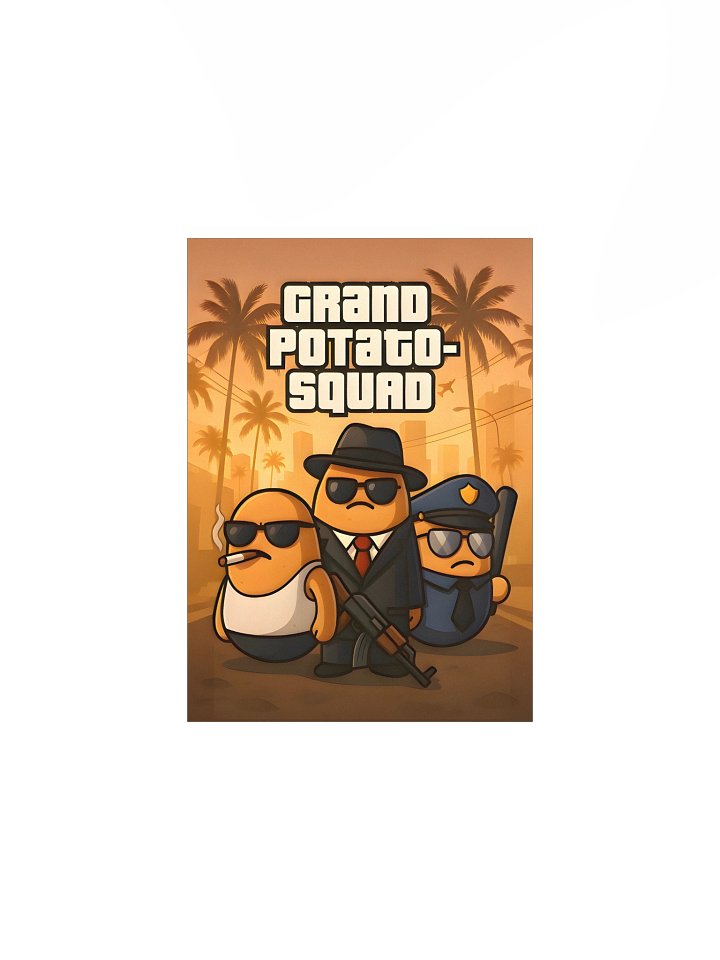GRAND POTATO-SQUAD – Poster product image (1)