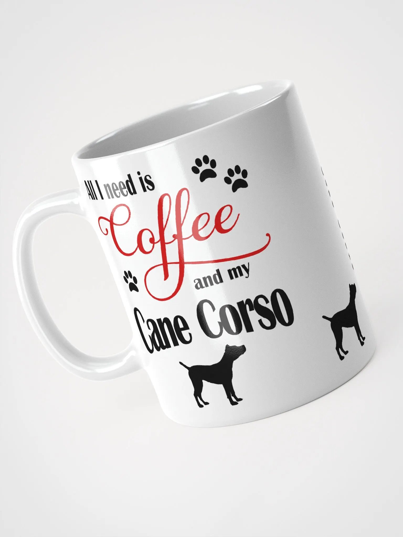 Coffee and my Cane Corso Mug product image (3)