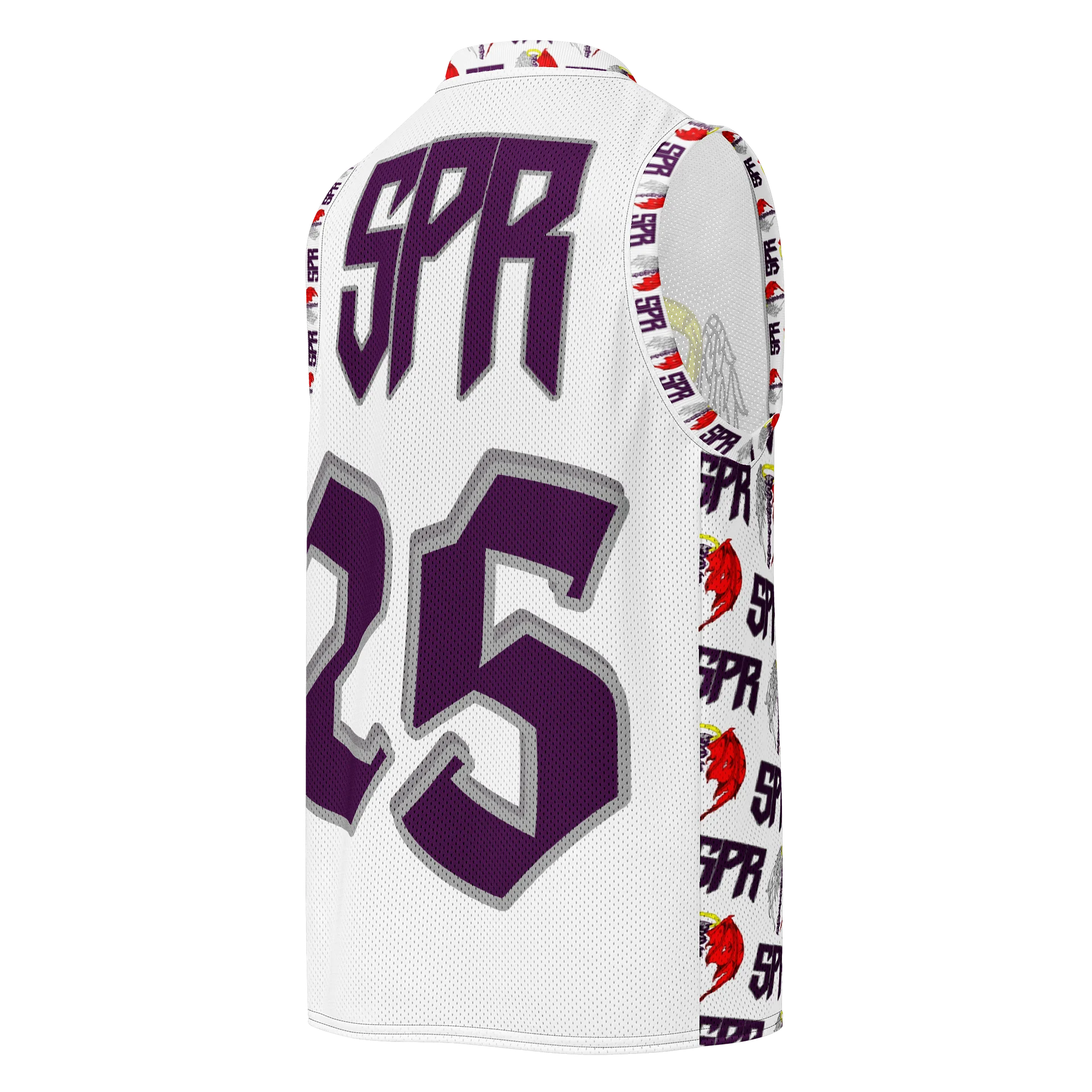 METHODIUS Basketball Jersey (White) product image (2)