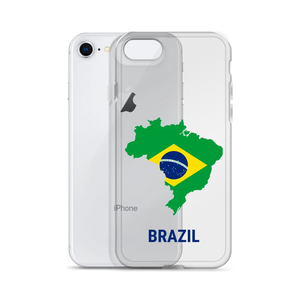 Brazil 2026 World Cup Flag iPhone Tough Case - Brazil Soccer Phone Cover - Dual Layer Protective Case product image (2)