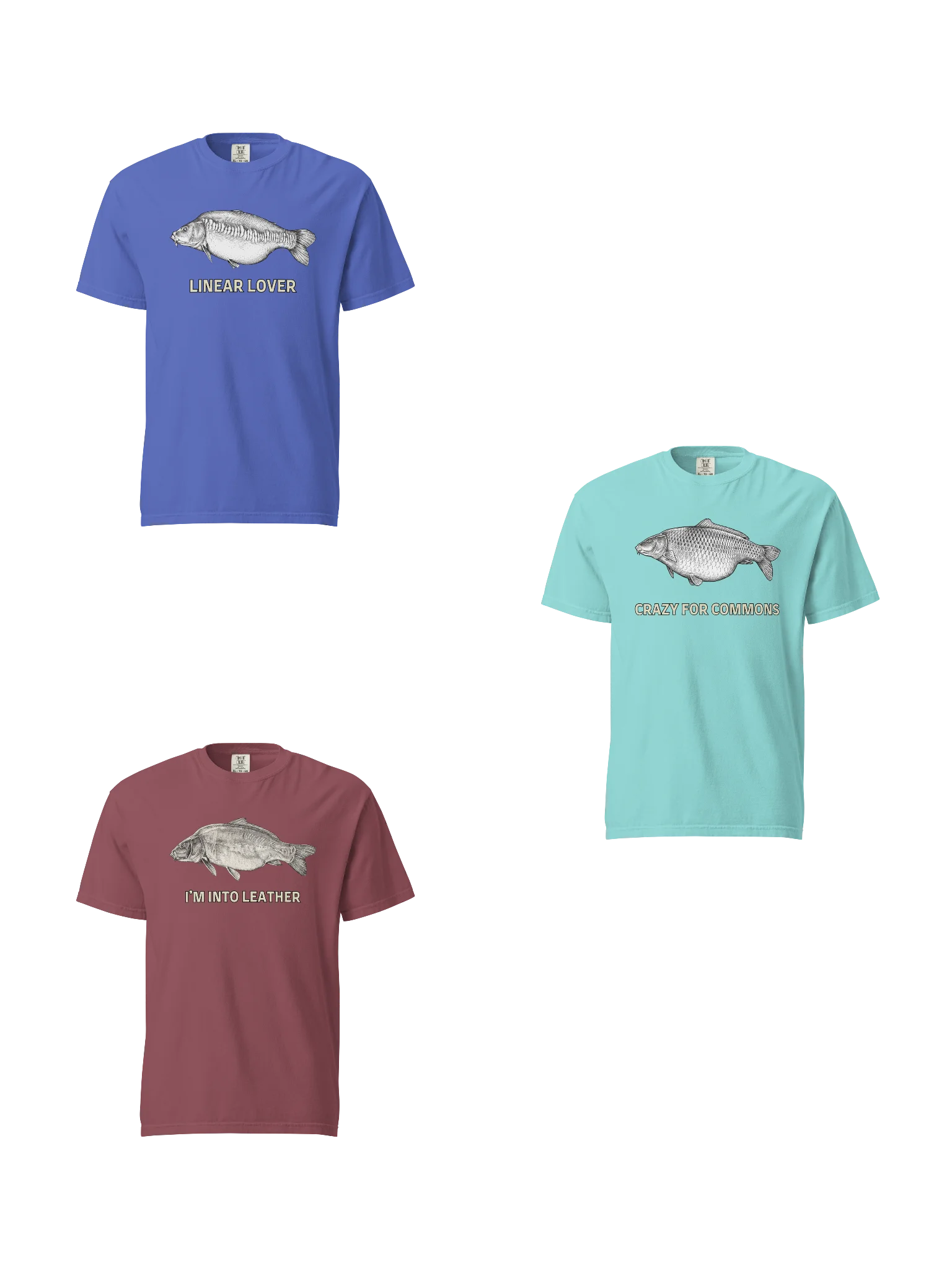Carp Crazy 3 Shirt Bundle (Save 20%) product image (1)
