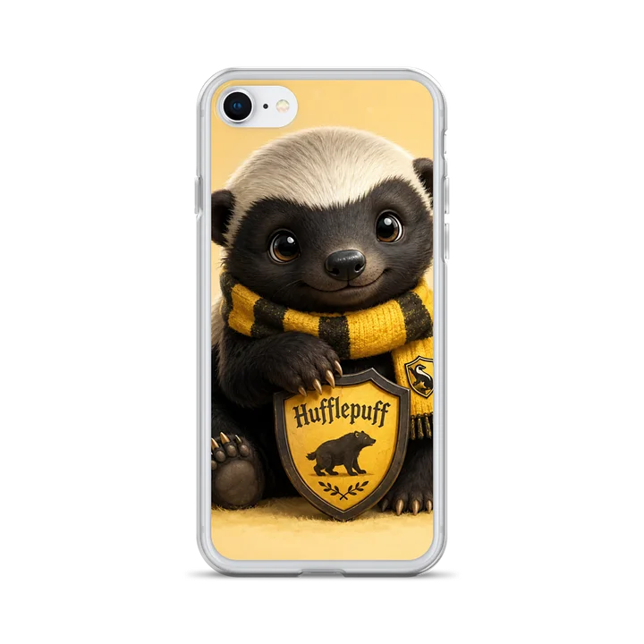 Hufflepuff Badger Clear iPhone Case product image (28)
