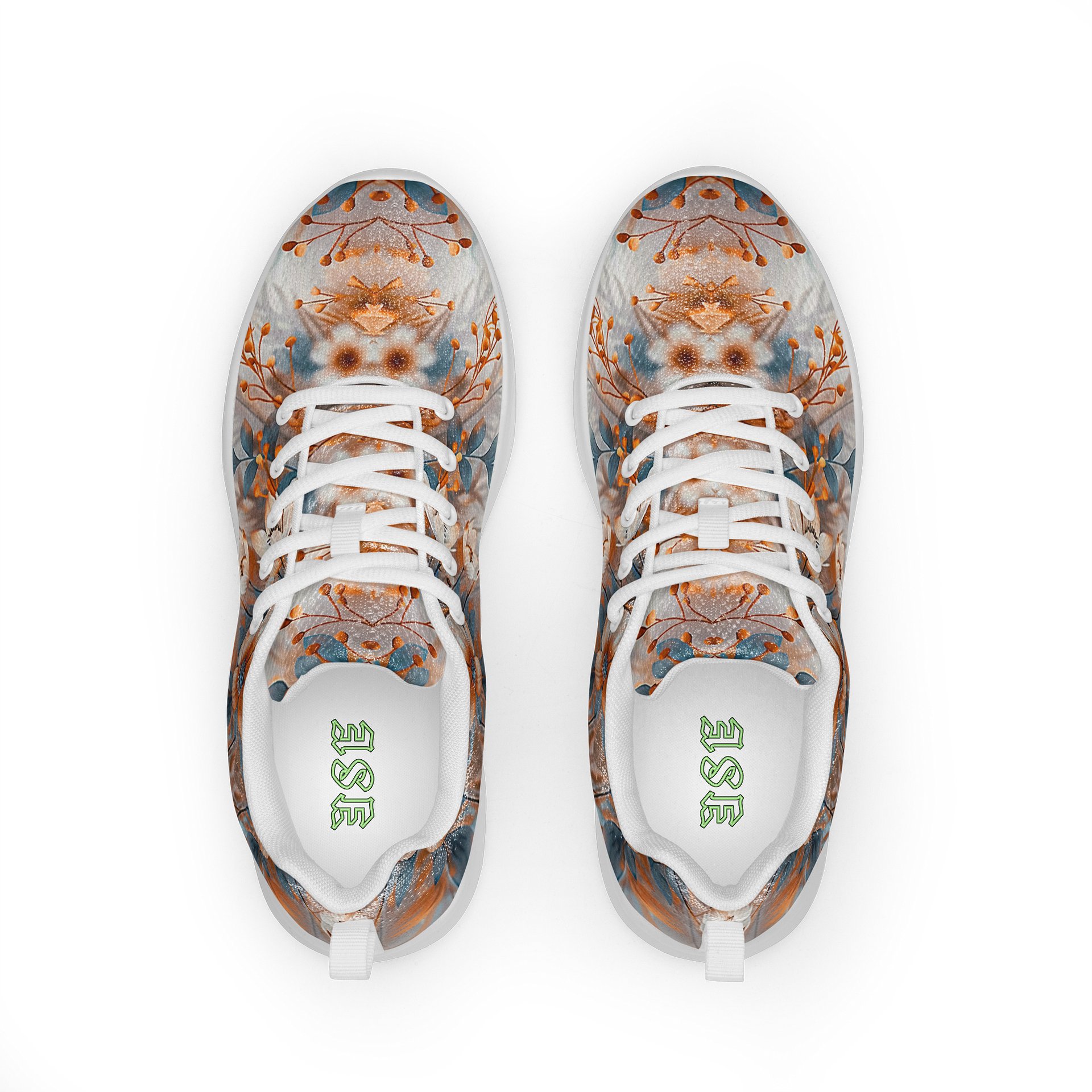Floral Symphony: Symmetrische Damen-Sneaker Athletic Shoes product image (3)