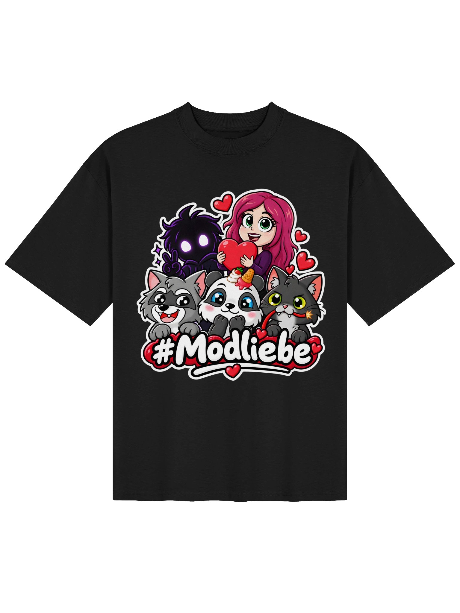 #Modliebe – Unisex Oversized T-Shirt product image (3)