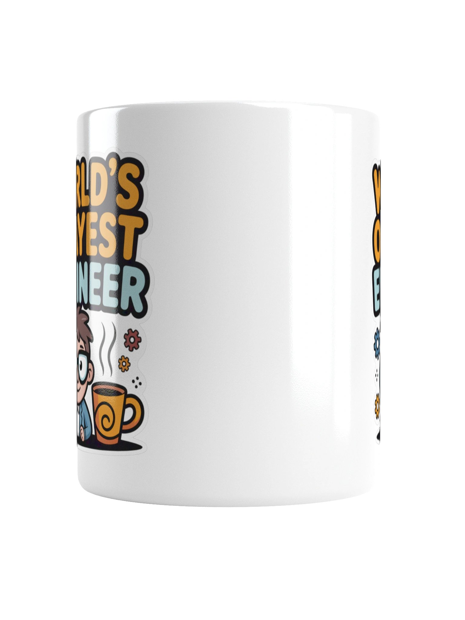 World’s Okayest Engineer Funny Coffee Mug – Office Humor Gift product image (6)