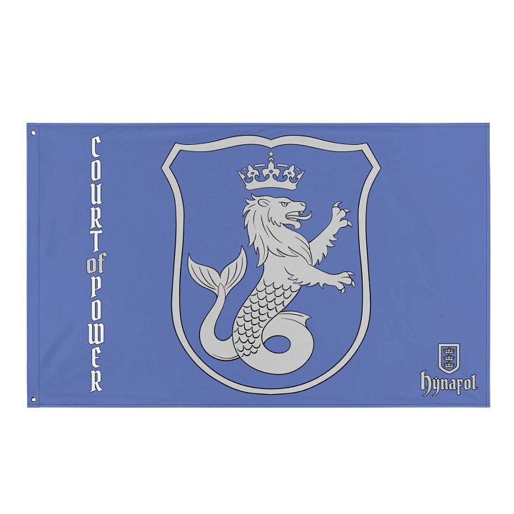 Court of Power Flag product image (1)