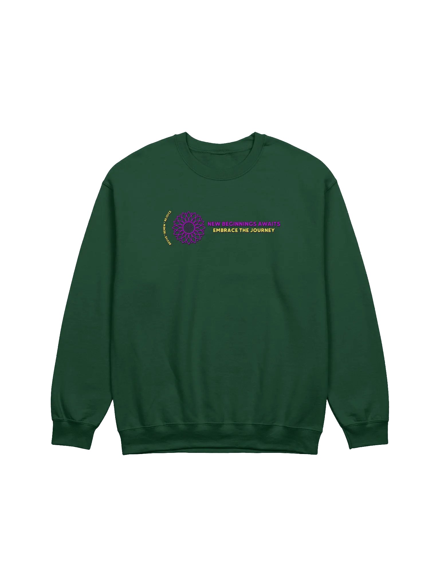 New Beginnings Mandala Blossom Crewneck Sweatshirt product image (5)
