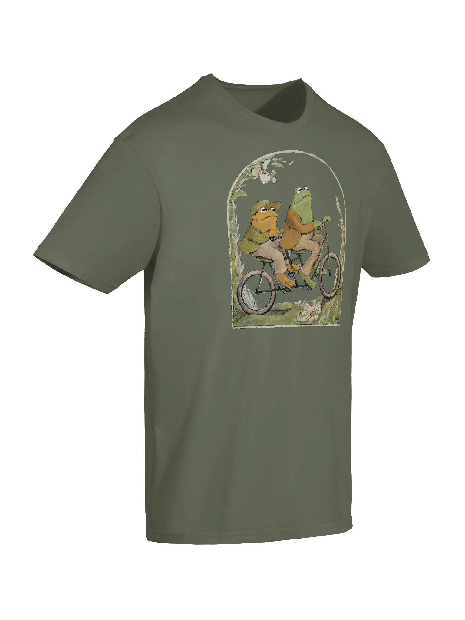 Frog and Toad Bike Unisex T-Shirt product image (11)