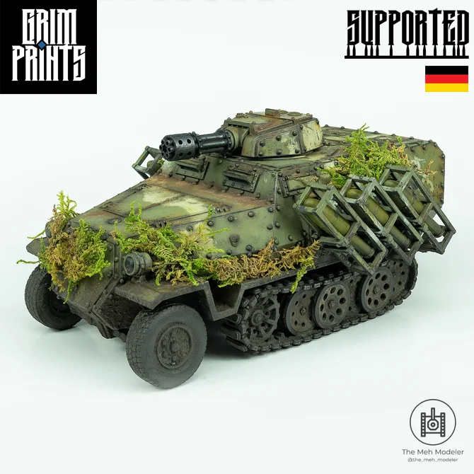 Grim 251 Transport / Artillery Support STLs product image (1)